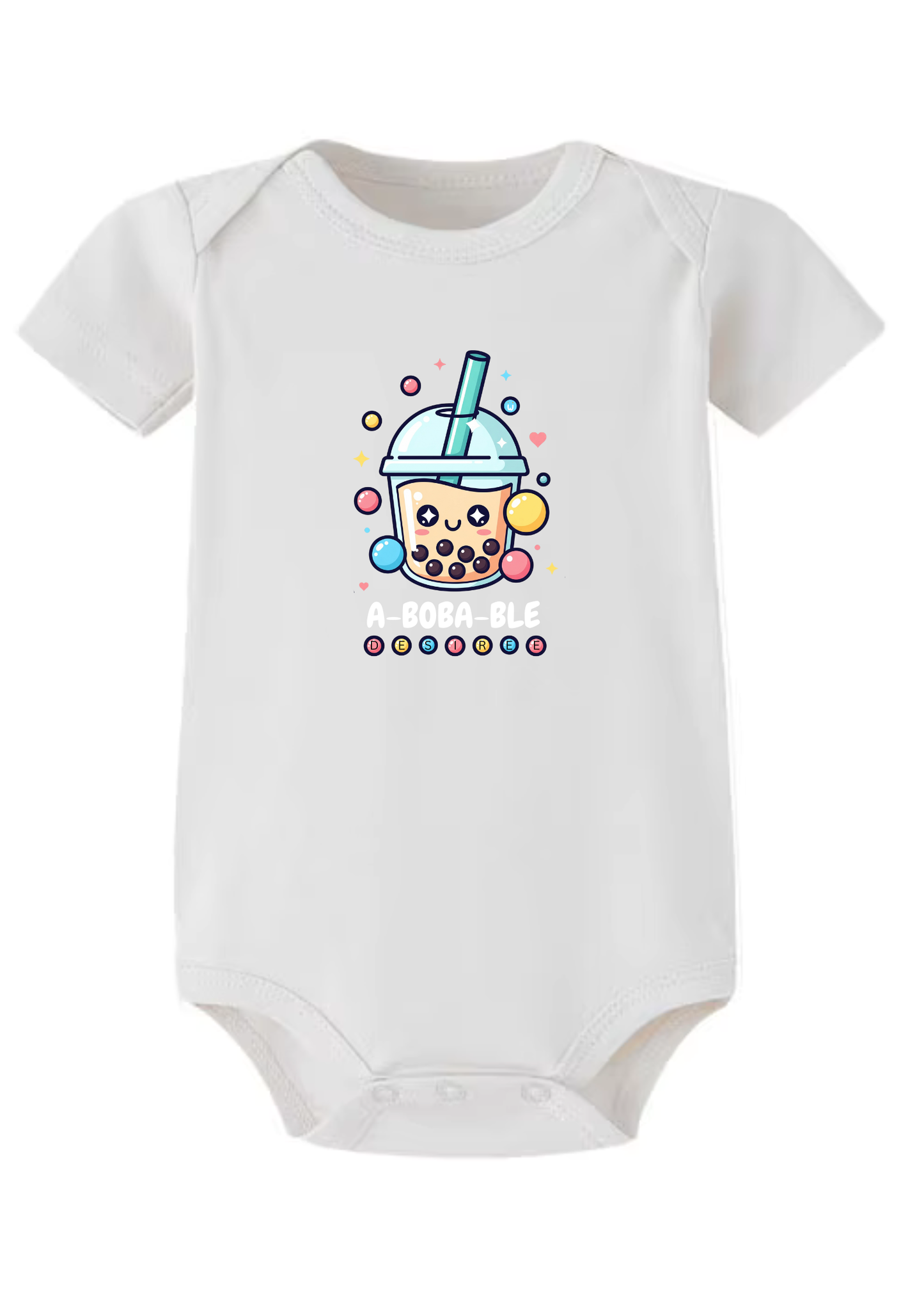 Boba Tee Baby Onesie