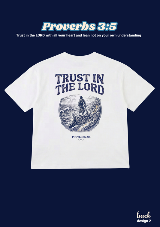 FAITH Series: Proverbs 3:5 Kids T-Shirt (Design 2)