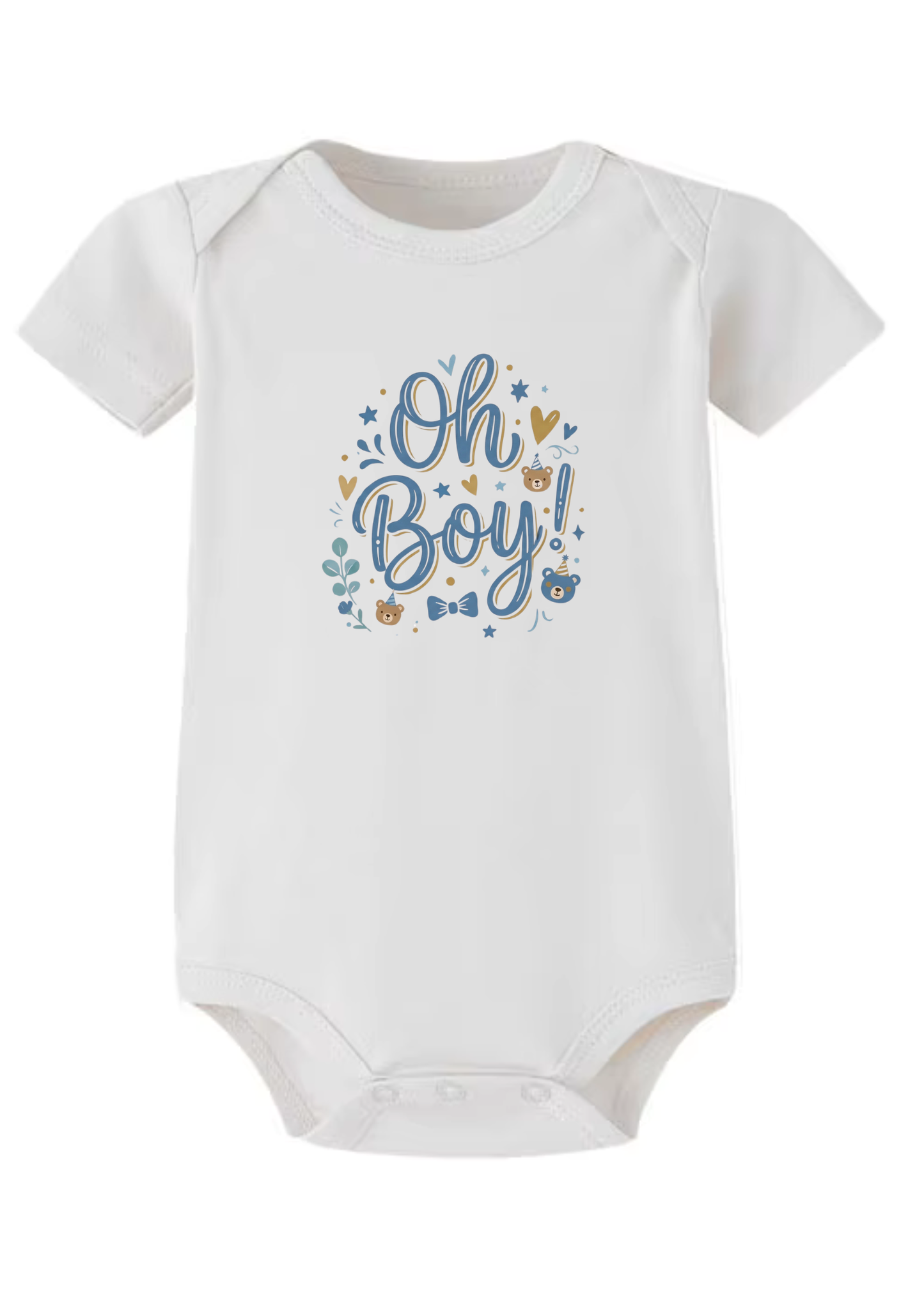 Oh Boy Baby Onesie