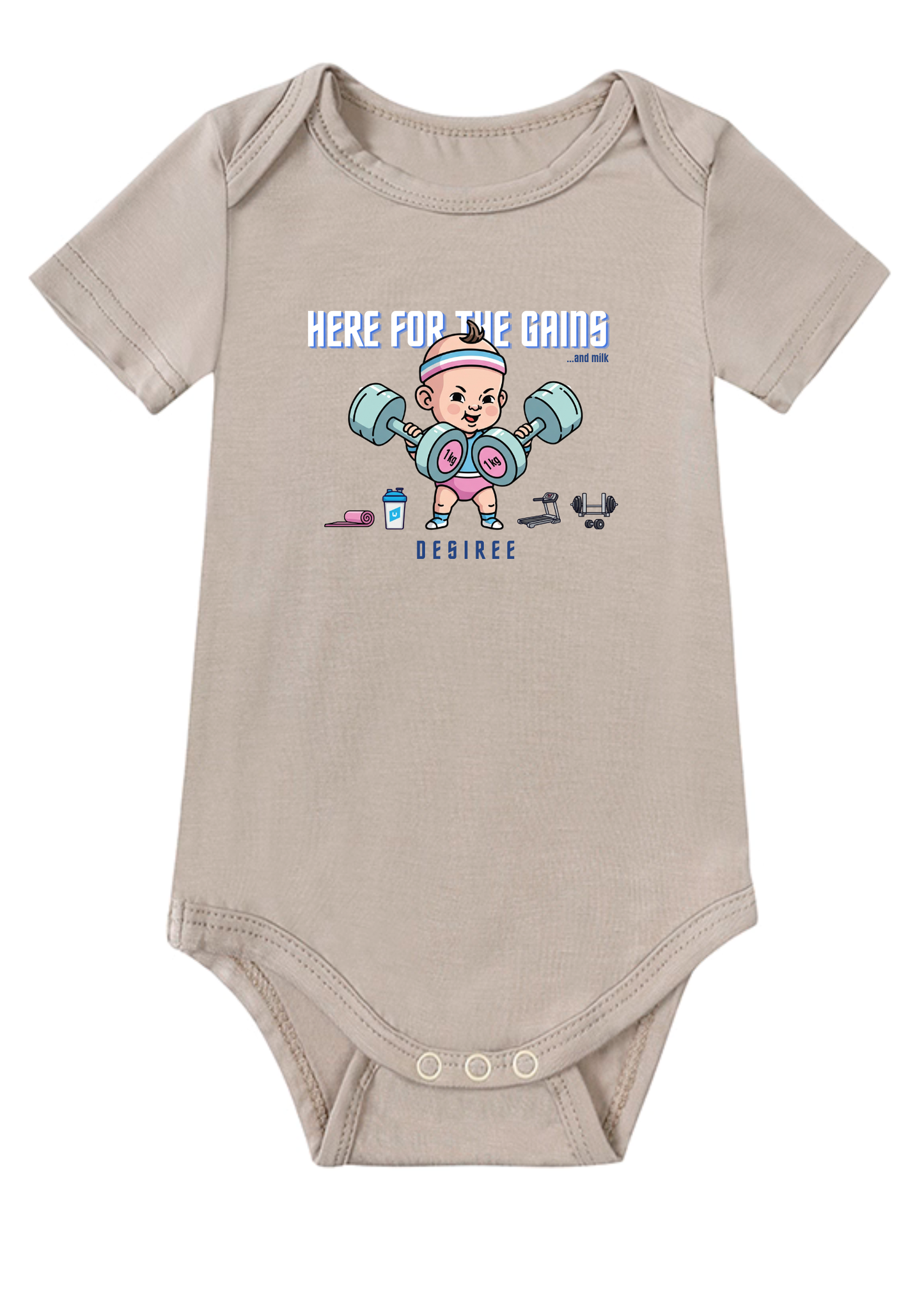 Little Gym Rat Baby Onesie