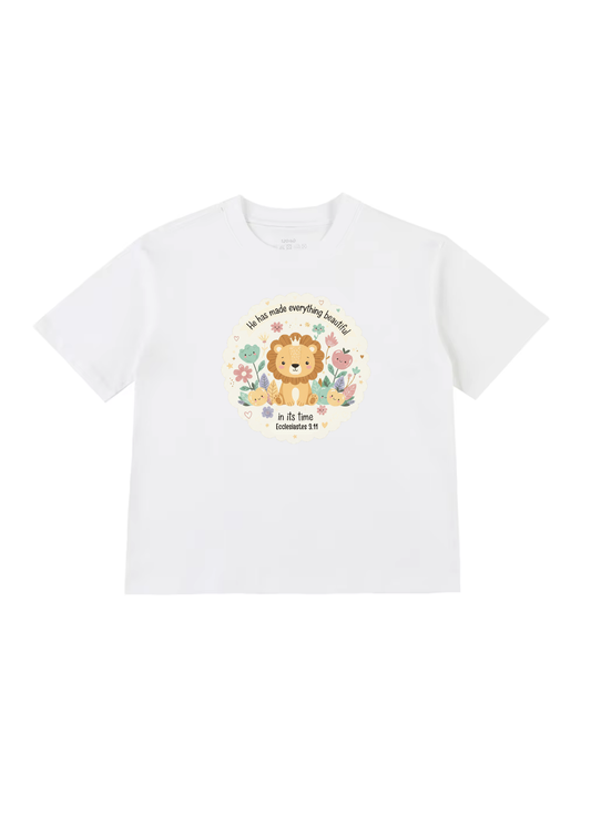 Ecclesiastes 3.11 Kids T-Shirt (Design 4)