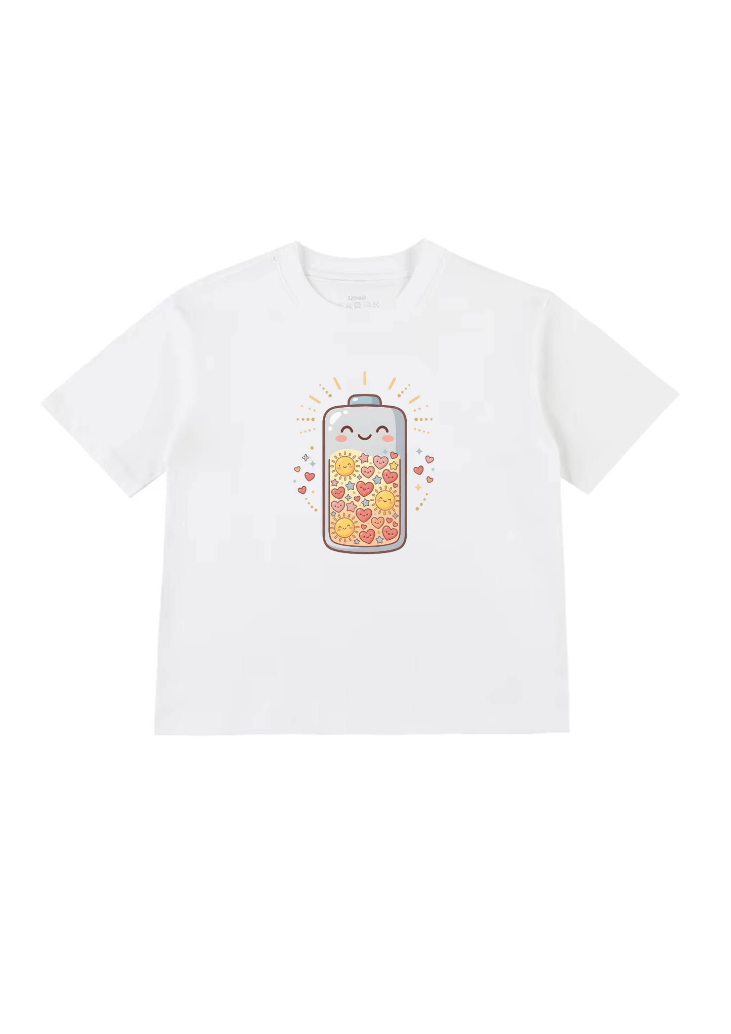 Positivity Battery Kids T-Shirt