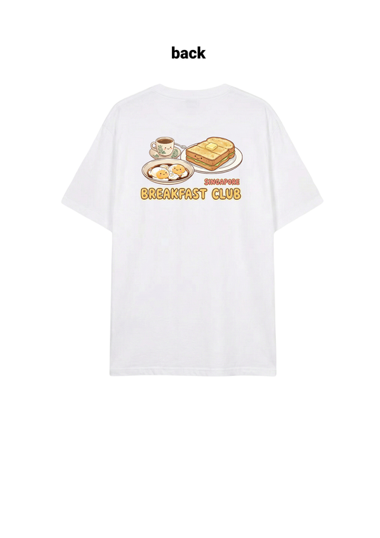 Singapore Breakfast Club Adult T-Shirt (unisex)