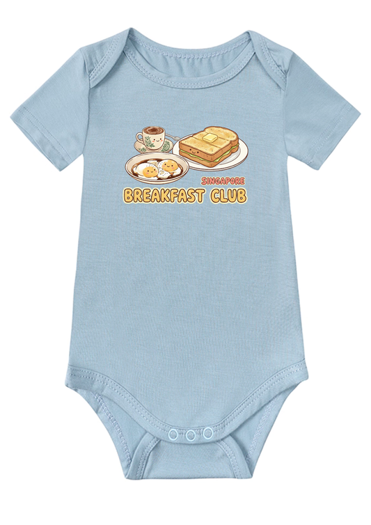 Singapore Breakfast Club Baby Onesie