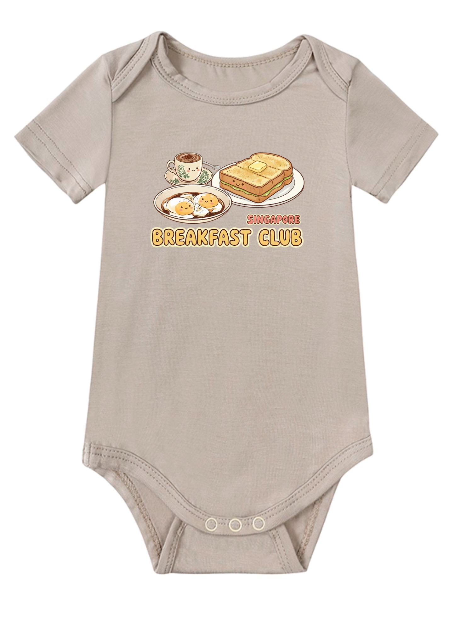 Singapore Breakfast Club Matching Set