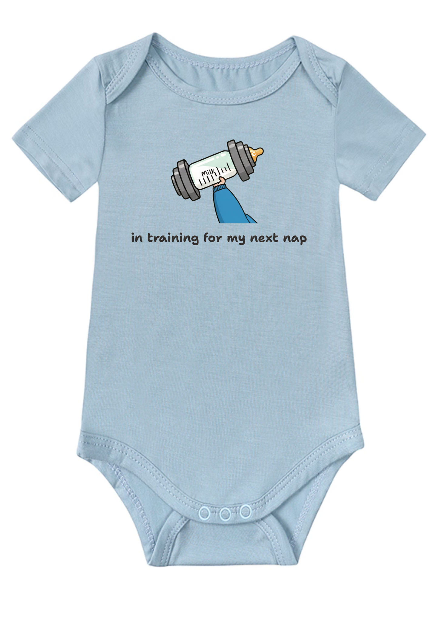 Training for Nap Baby Onesie