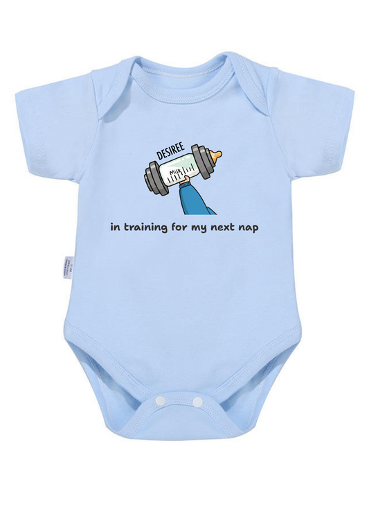 Training for Nap Baby Onesie
