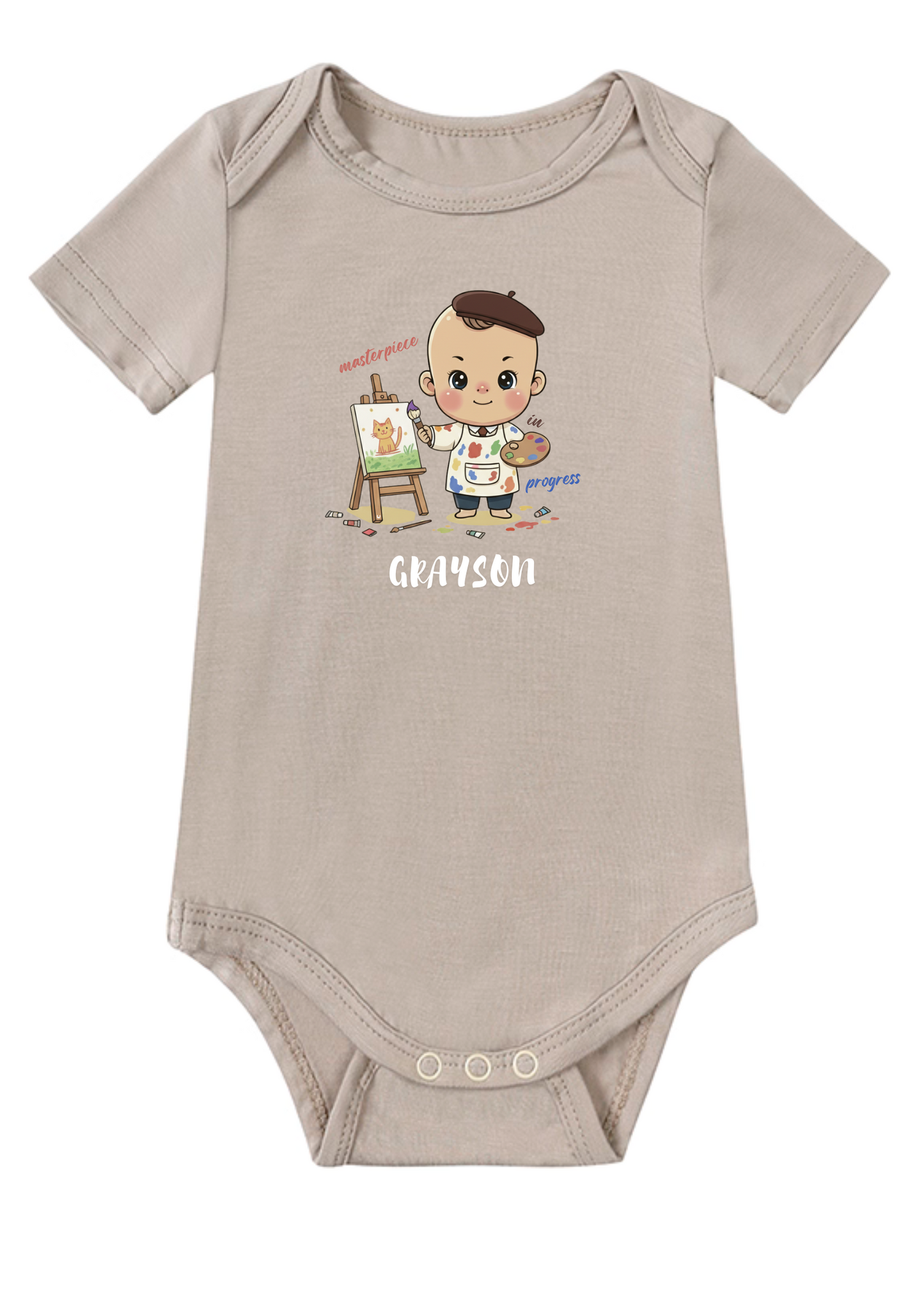 Artist Baby Onesie (Bamboo Cotton)