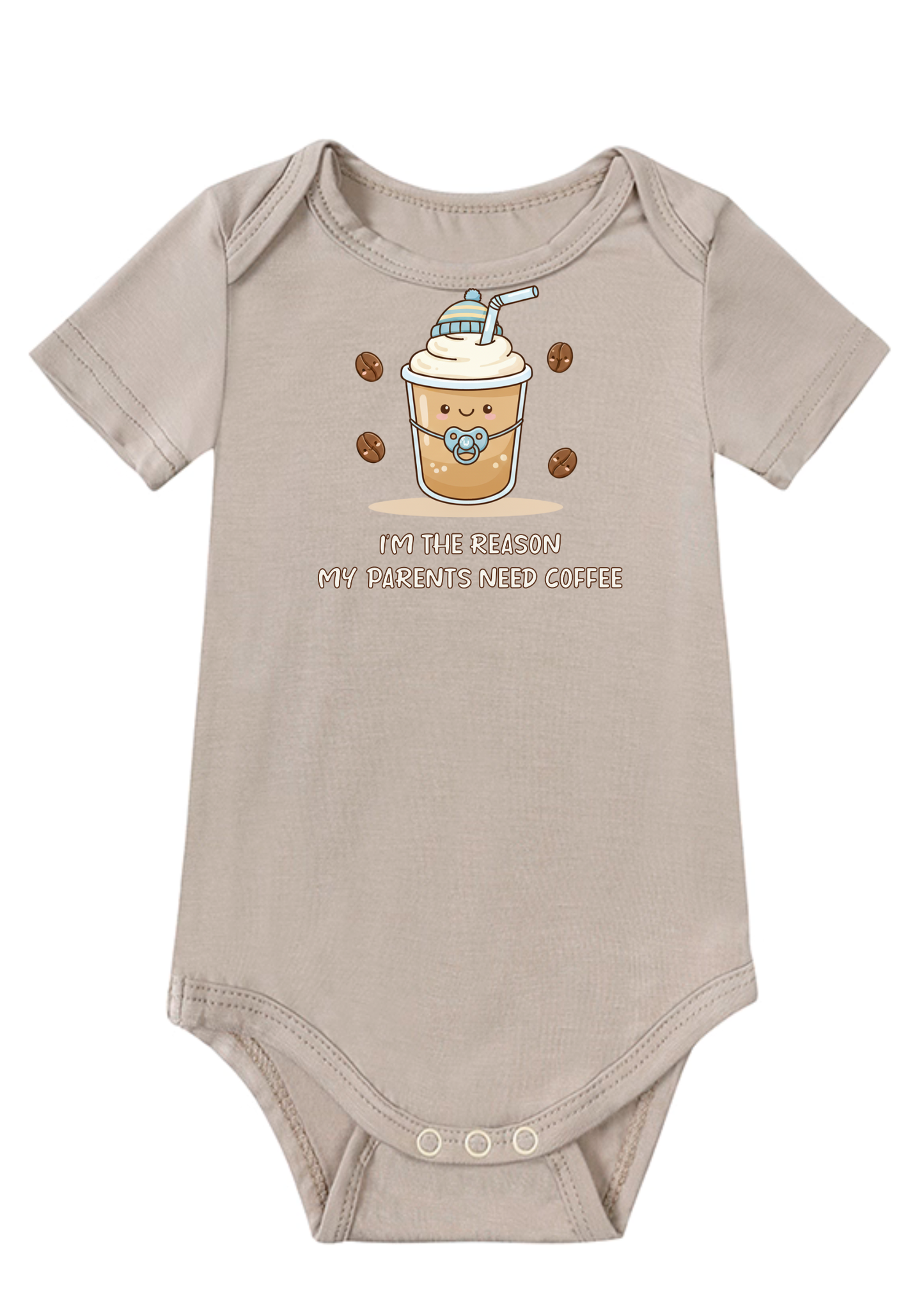 I'm The Reason My Parents Need Coffee Baby Onesie