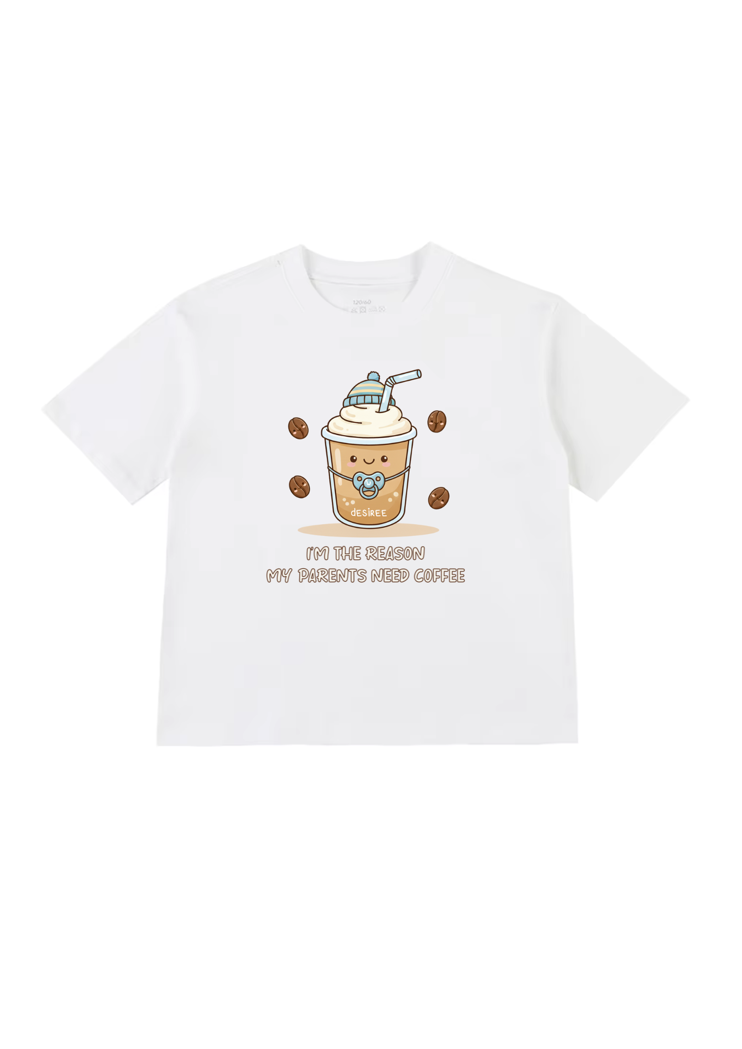 I'm The Reason My Parents Need Coffee Kids T-Shirt