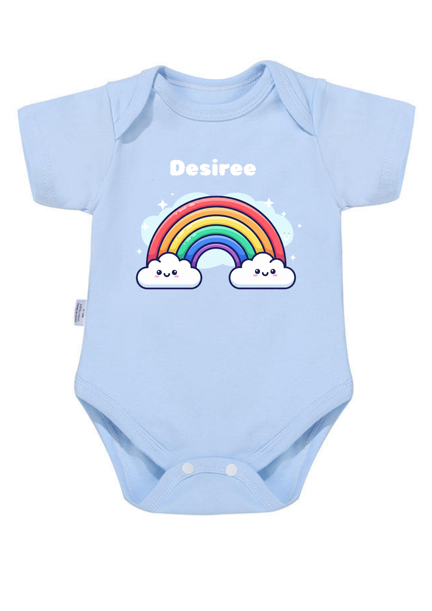 Cuteness Over The Rainbow Onesie (Organic Cotton)