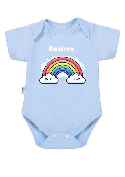 Cuteness Over The Rainbow Baby Onesie
