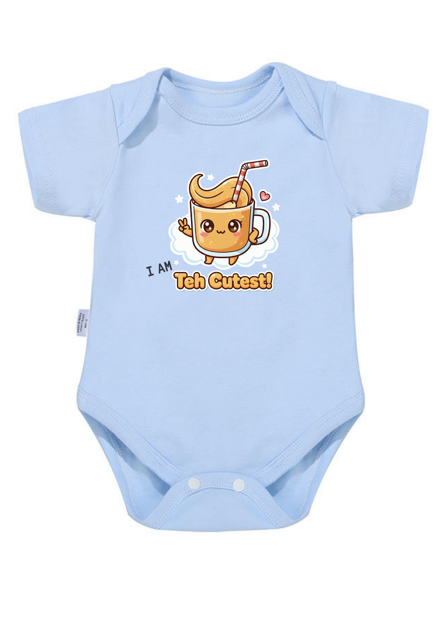 I am TEH Cutest Onesie (Organic Cotton)