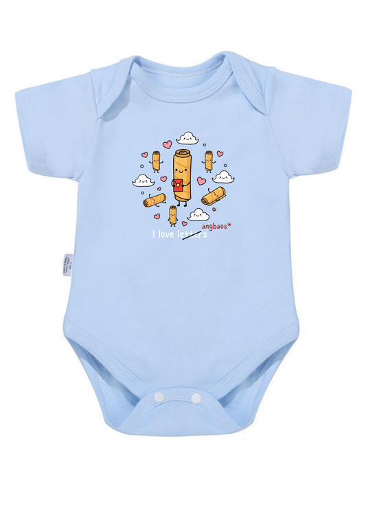 I Love Letters Baby Onesie