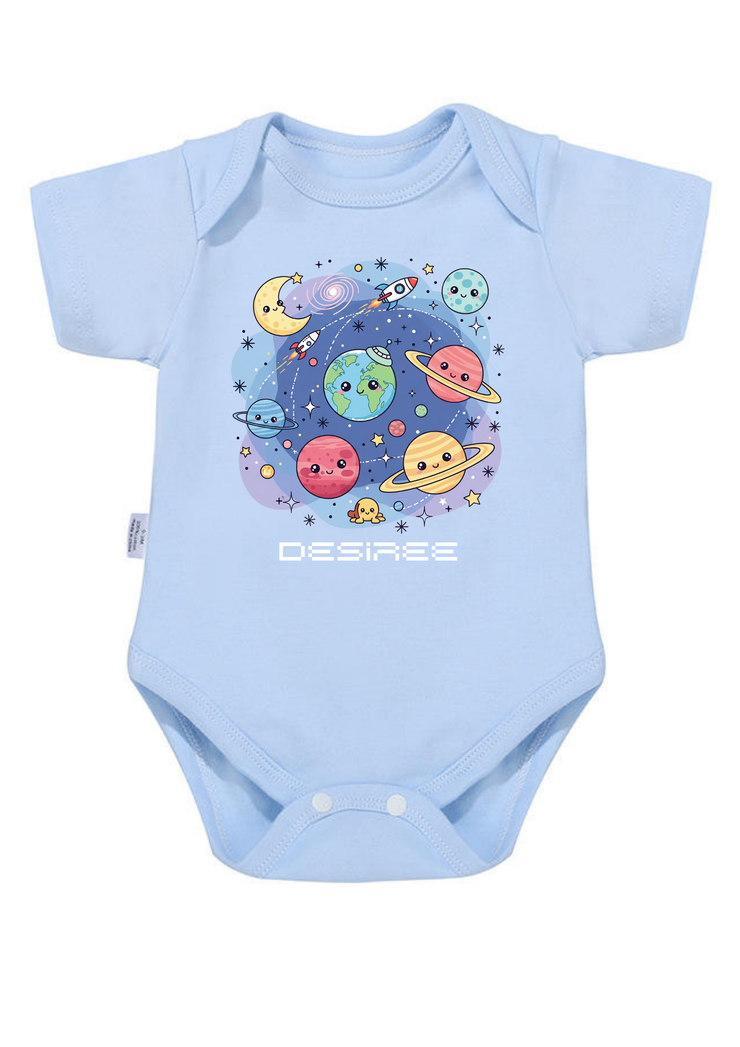 Into The Space Onesie (Organic Cotton)
