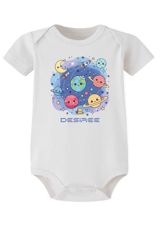 Into The Space Onesie (Organic Cotton)