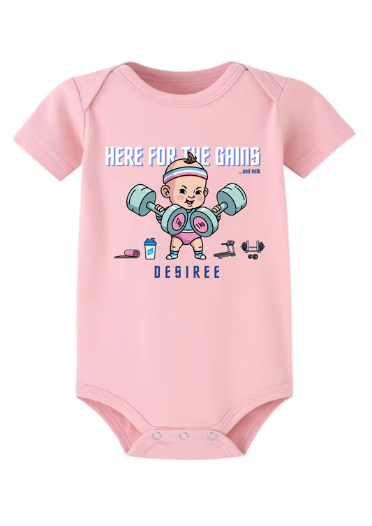 Little Gym Rat Baby Onesie