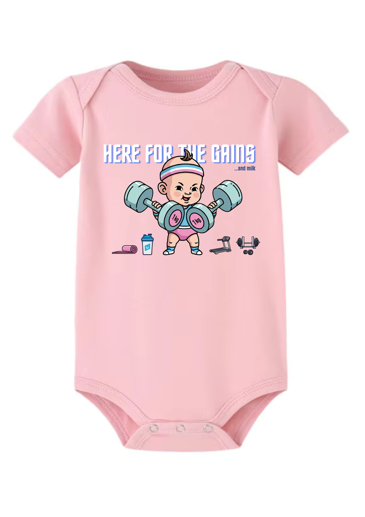 Little Gym Rat Onesie (Organic Cotton)