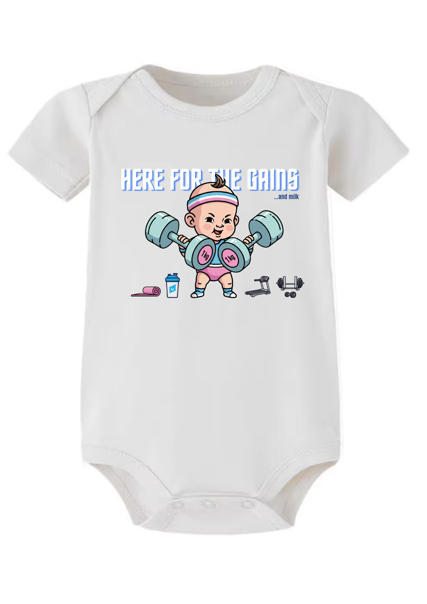 Little Gym Rat Onesie (Organic Cotton)
