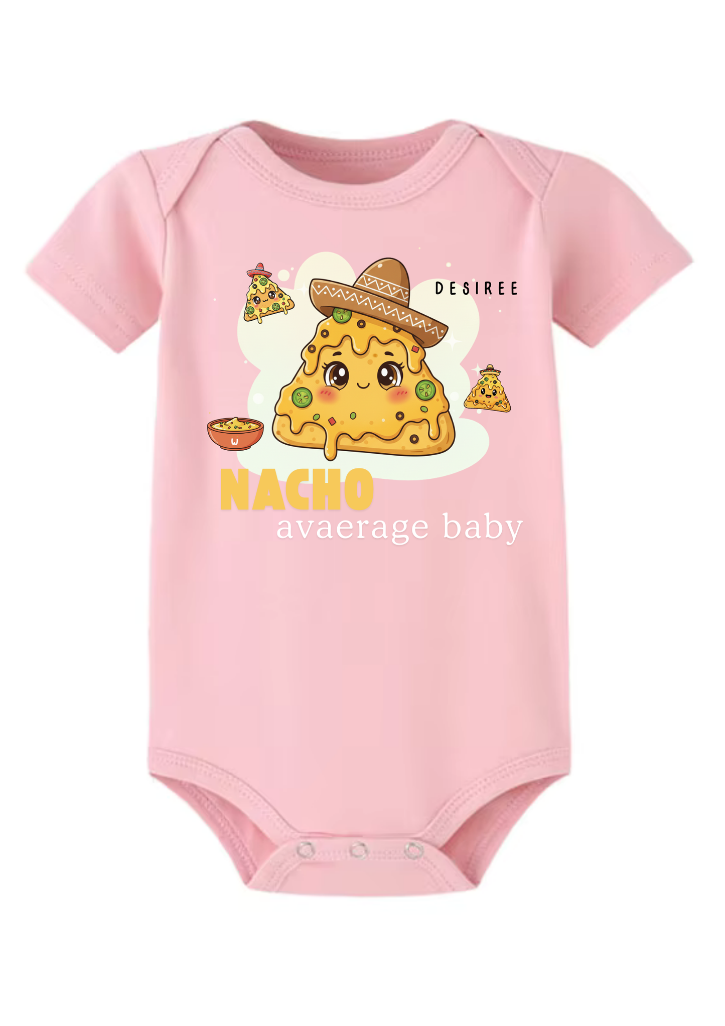 NACHO Average Baby Onesie (Organic Cotton)