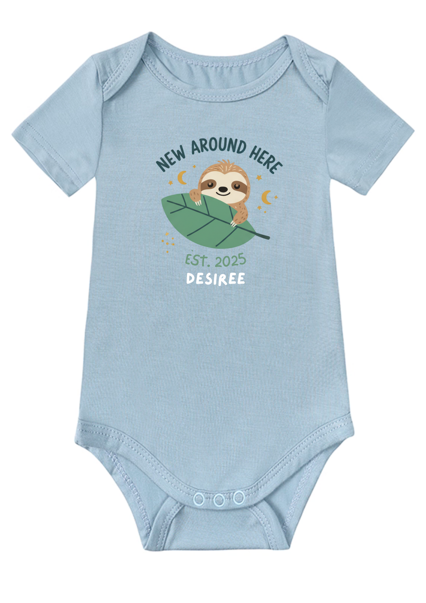 New Around Here Baby Onesie