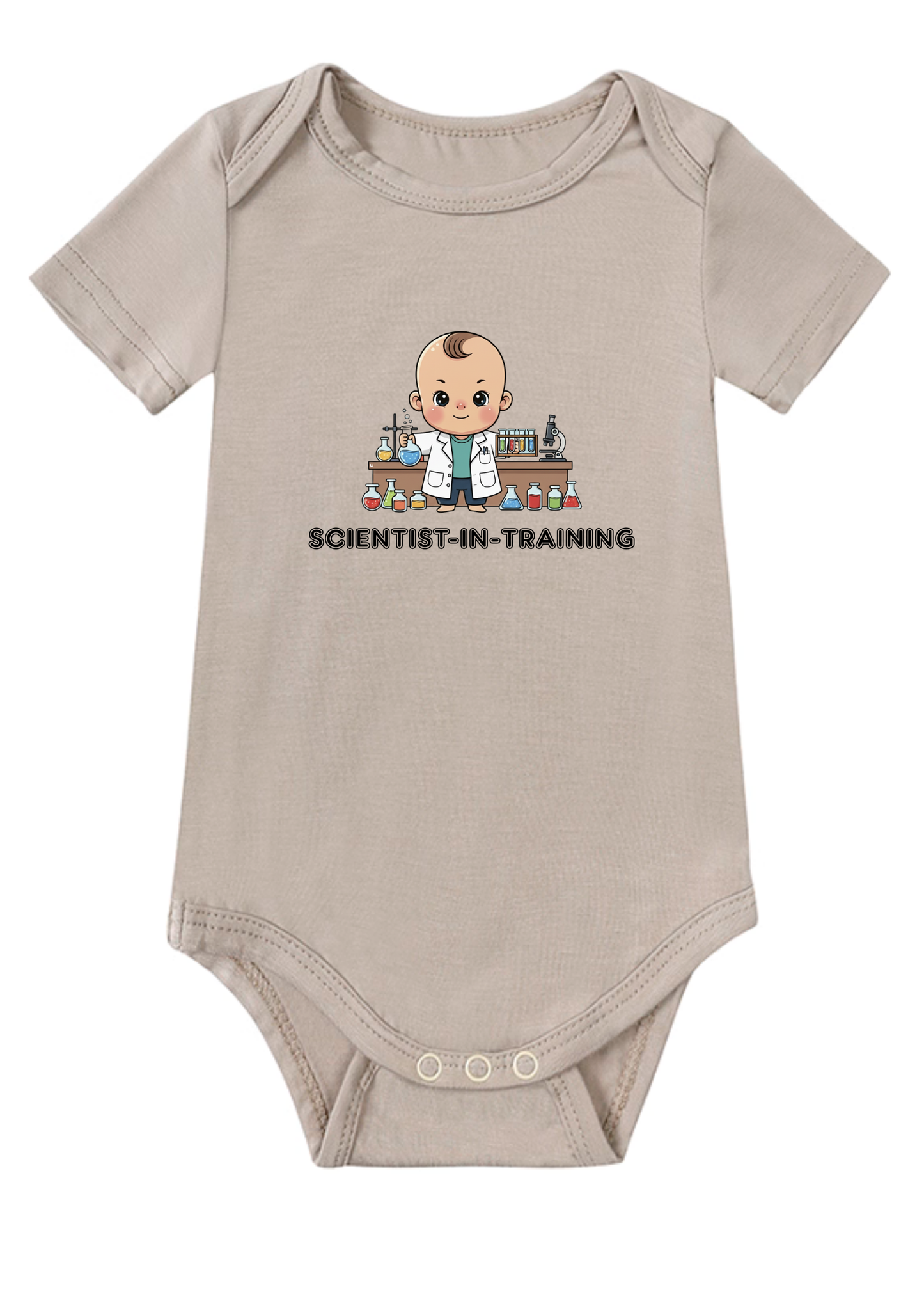 Scientist-in-Training Onesie (Bamboo Cotton)