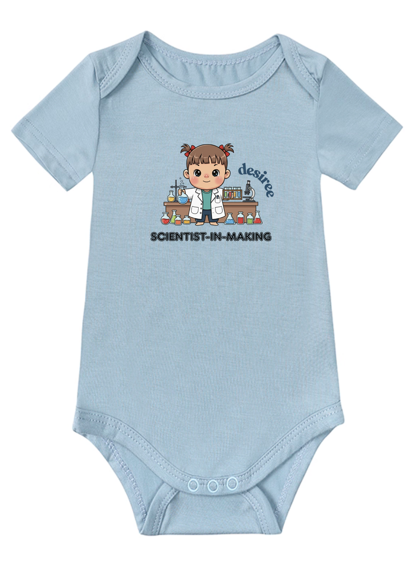 Scientist-in-Making Onesie (Bamboo Cotton)