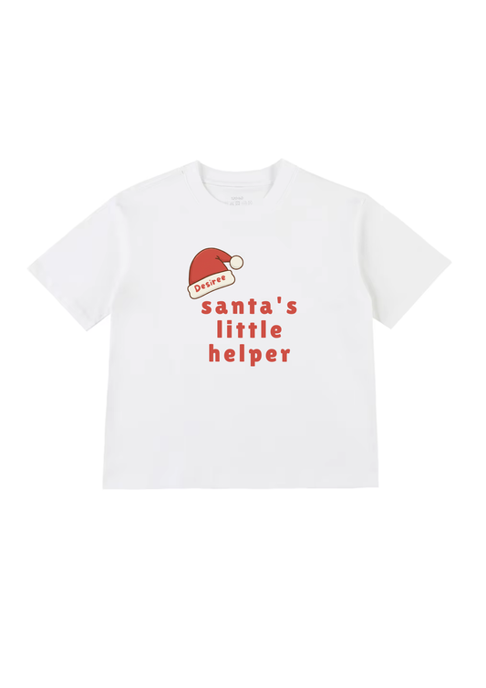 Santa's Little Helper B Kids T-Shirt