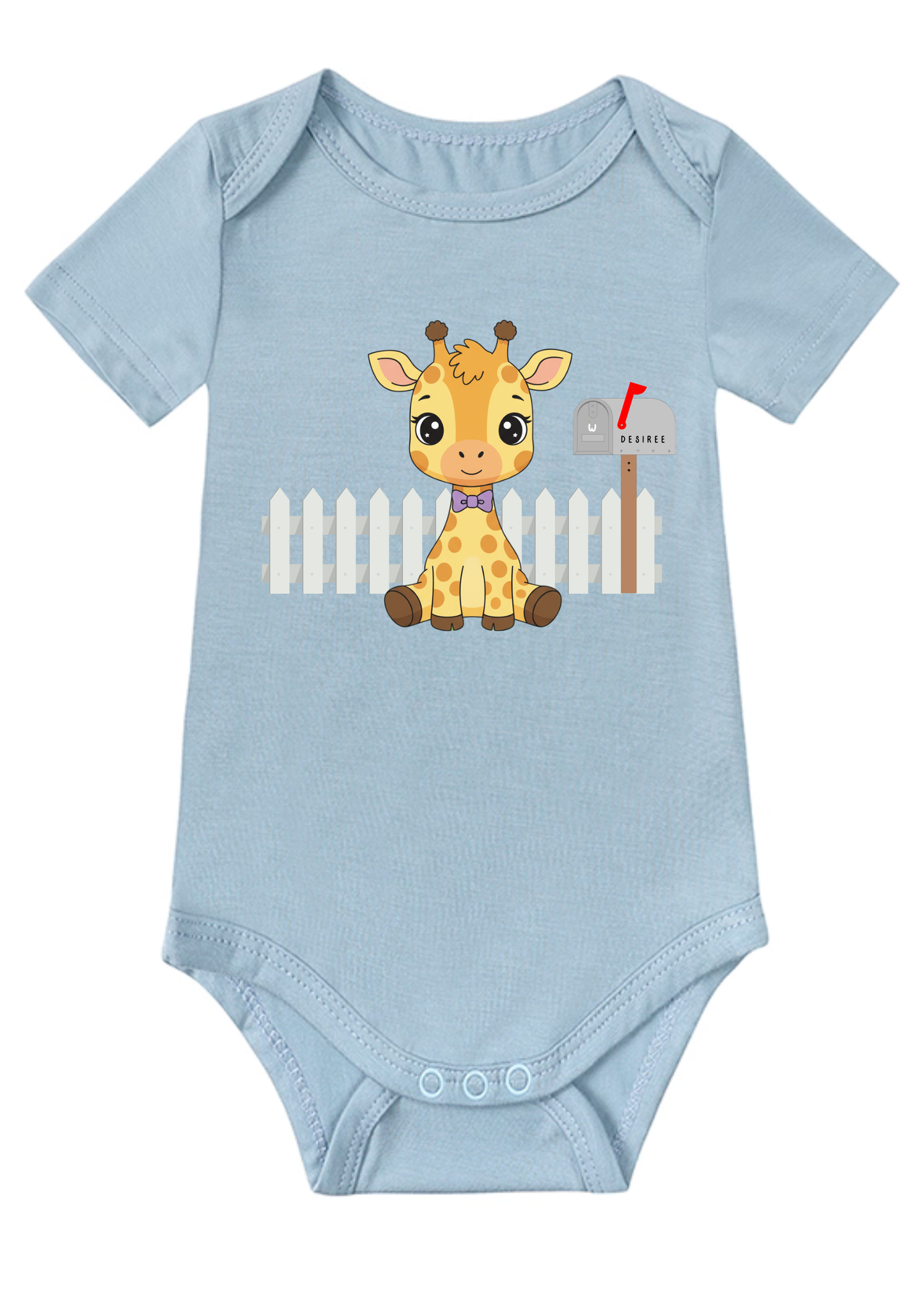 Sunny Giraffe Onesie (Bamboo Cotton)