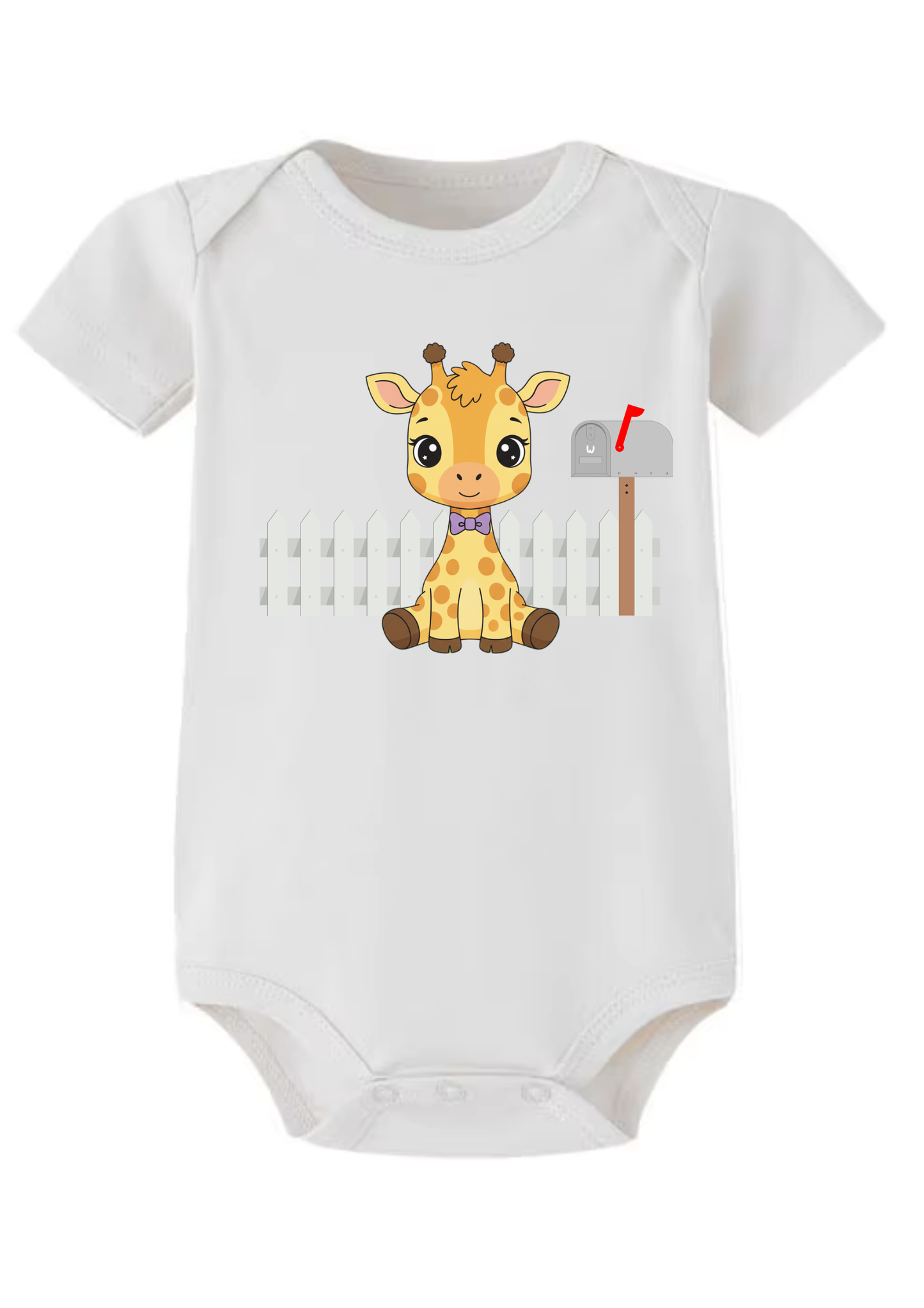 Sunny Giraffe Onesie (Organic Cotton)