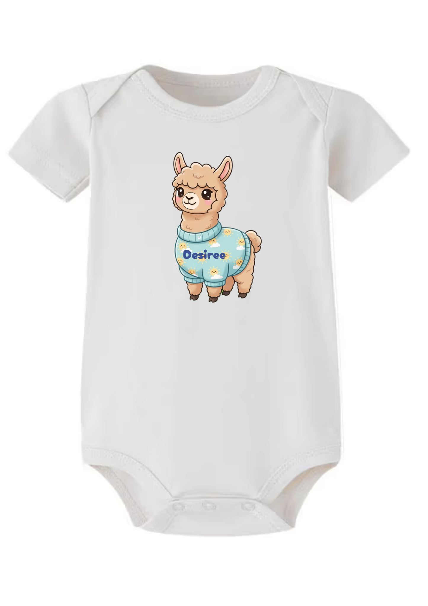 The Little Alpaca Onesie (Organic Cotton)