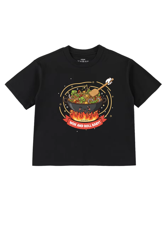 Wok and Roll Baby Kids T-Shirt
