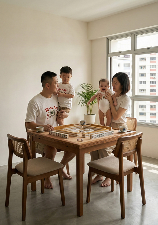 Mahjong Huat Adult T-Shirt (unisex)