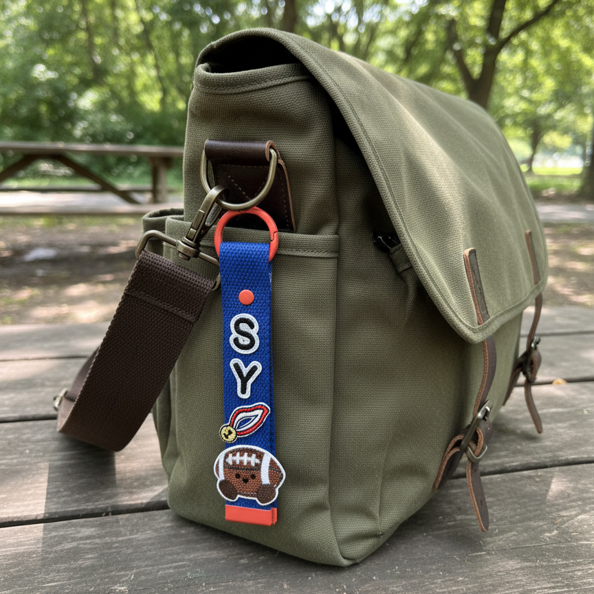 Sports Keychain Tag