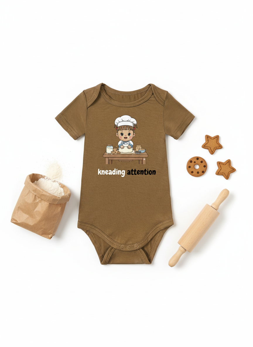 Baker-in-Making Onesie (Bamboo Cotton)