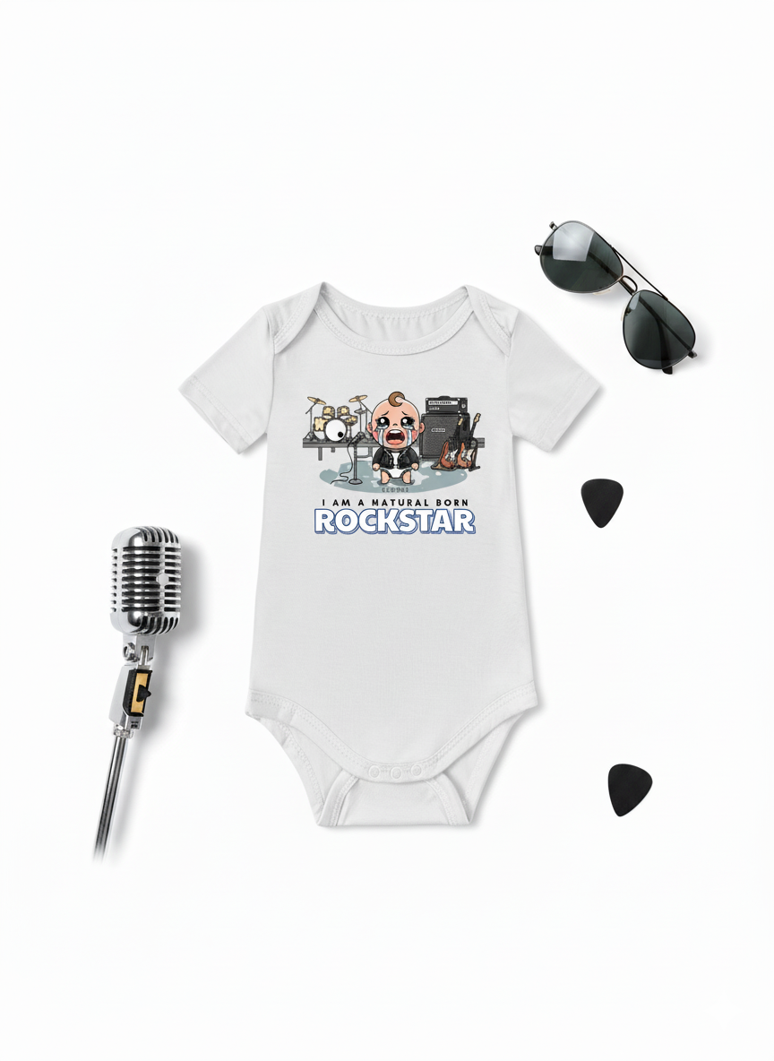 Rockstar Onesie (Organic Cotton)