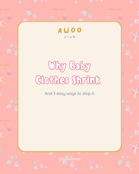 Why Baby Clothes Shrink
