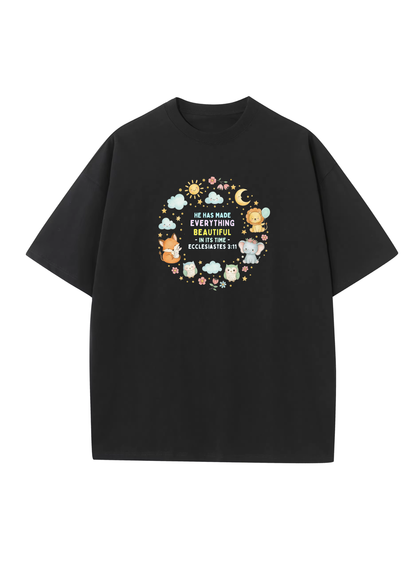 Ecclesiastes 3.11 Adult T-Shirt (unisex) (Design 3)