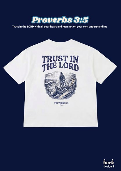 FAITH Series: Proverbs 3:5 Kids T-Shirt (Design 2)
