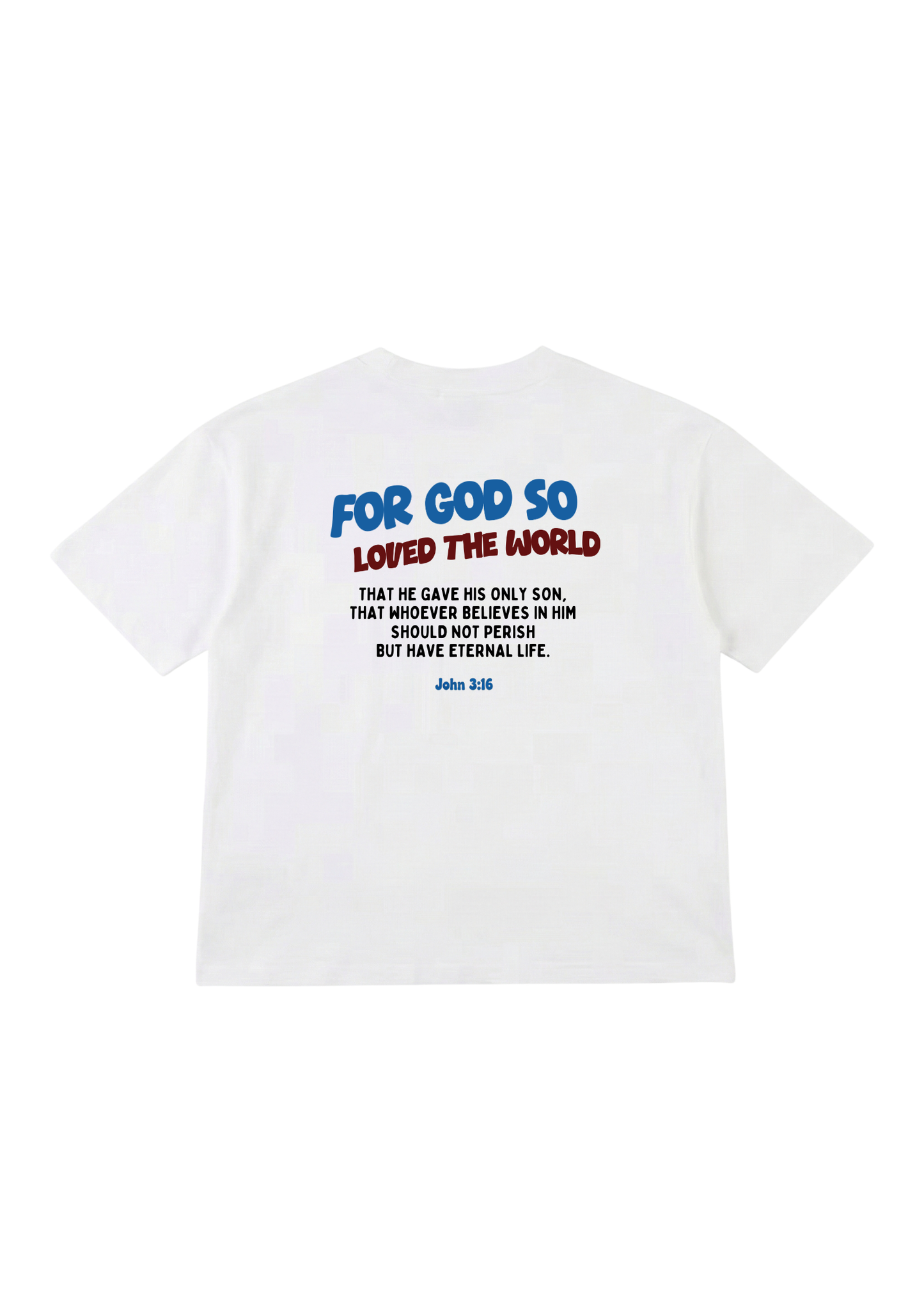 John 3:16 Kids T-Shirt (Design 2)