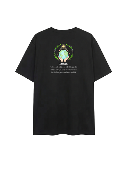 John 3:16 Adult T-Shirt (unisex) (Design 1)