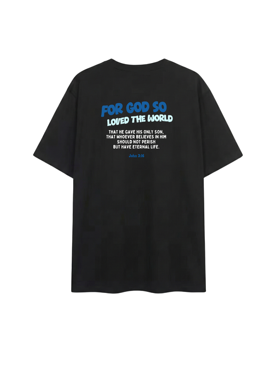 John 3:16 Adult T-Shirt (unisex) (Design 2)