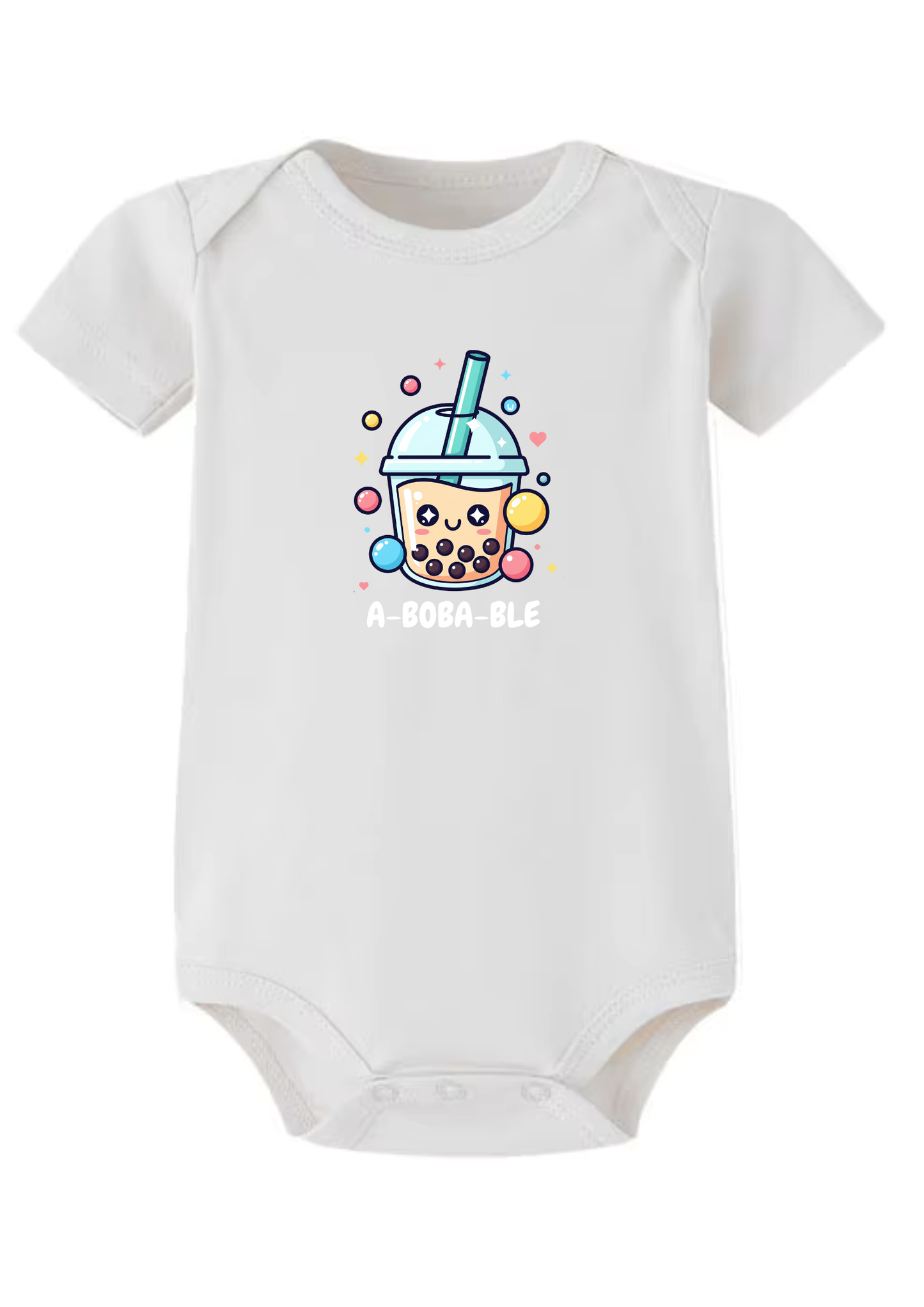 Boba Tee Baby Onesie