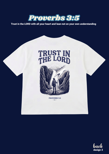 FAITH Series: Proverbs 3:5 Kids T-Shirt (Design 3)