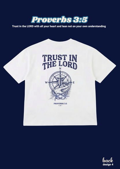 FAITH Series: Proverbs 3:5 Kids T-Shirt (Design 4)