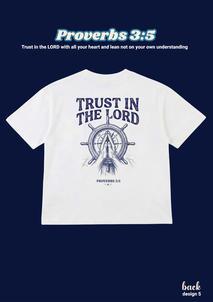 FAITH Series: Proverbs 3:5 Kids T-Shirt (Design 5)