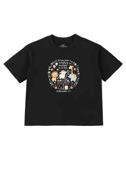 Ecclesiastes 3.11 Kids T-Shirt (Design 2)