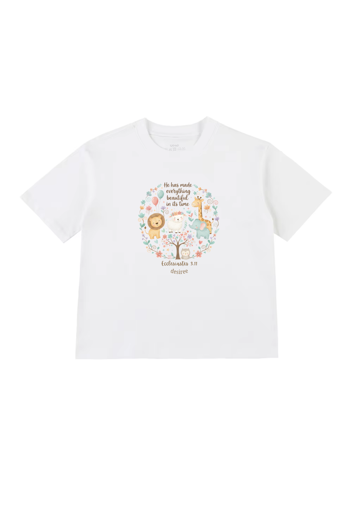 Ecclesiastes 3.11 Kids T-Shirt (Design 2)