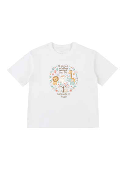 Ecclesiastes 3.11 Kids T-Shirt (Design 2)