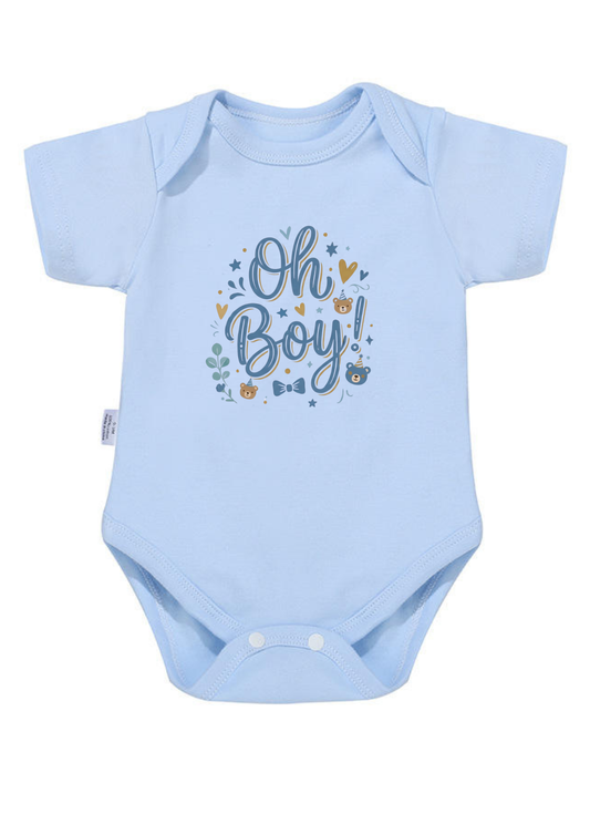 Oh Boy Baby Onesie